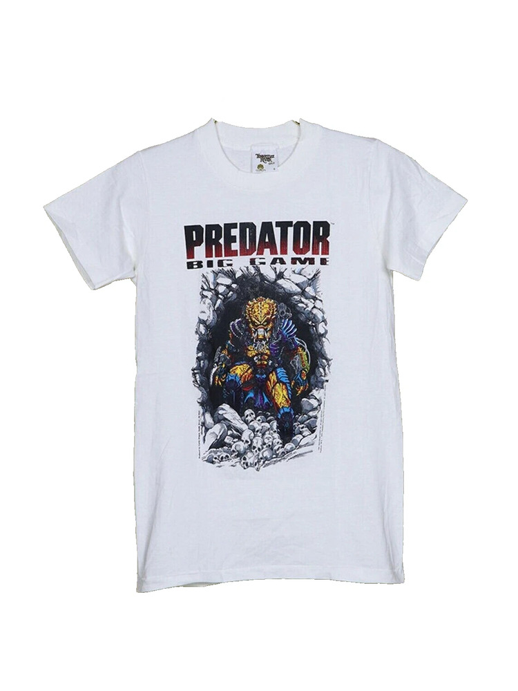 Vintage Predator Movie T Shirt New Mens Medium Big Game 90s Single Stitch 1991
